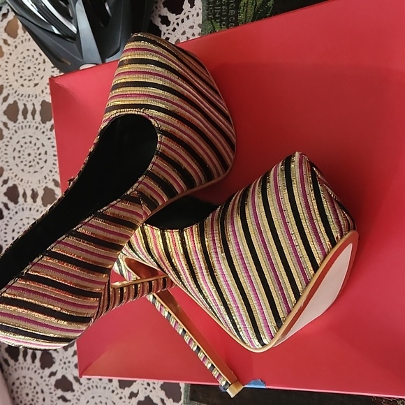 Alba shoes platform heels - Picture 2 of 6